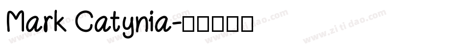 Mark Catynia字体转换